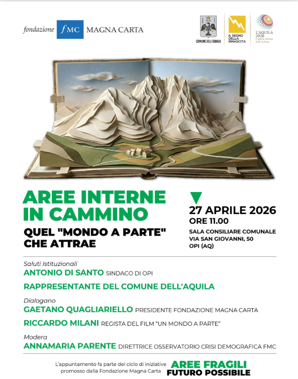 Aree interne in cammino: quel "mondo a parte" che attrae 